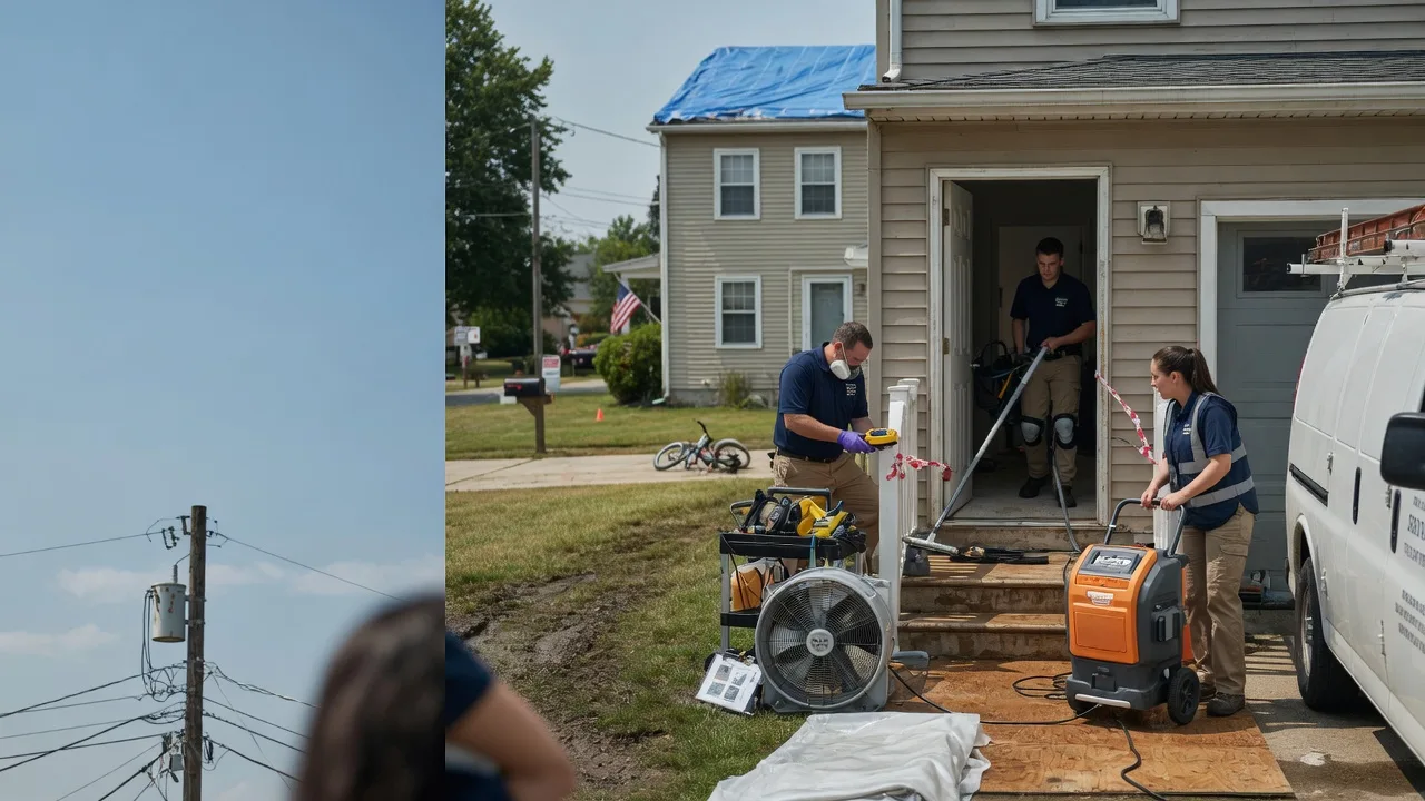Water Damage Repair in Little Chute, WI near me